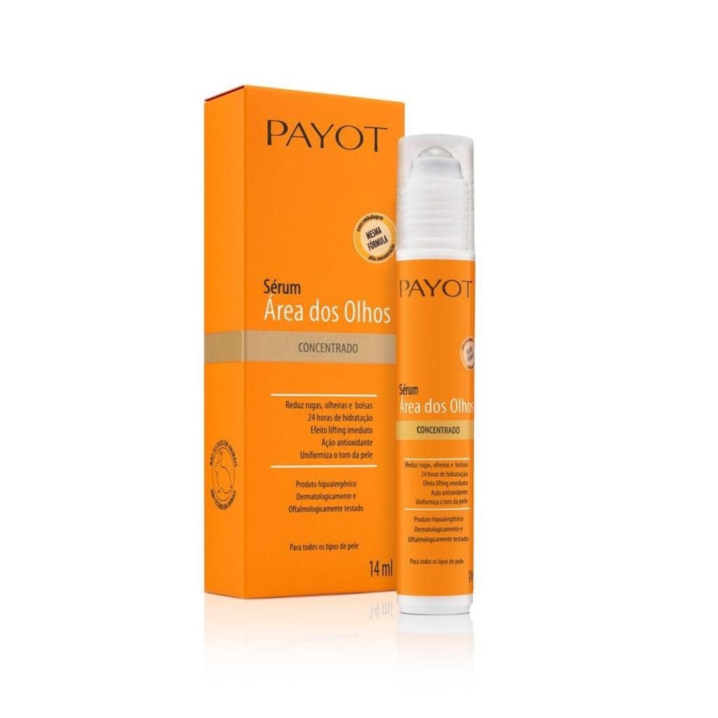 Sérum Roll On Para os Olhos Vitamina C Concentrada Payot 14ml