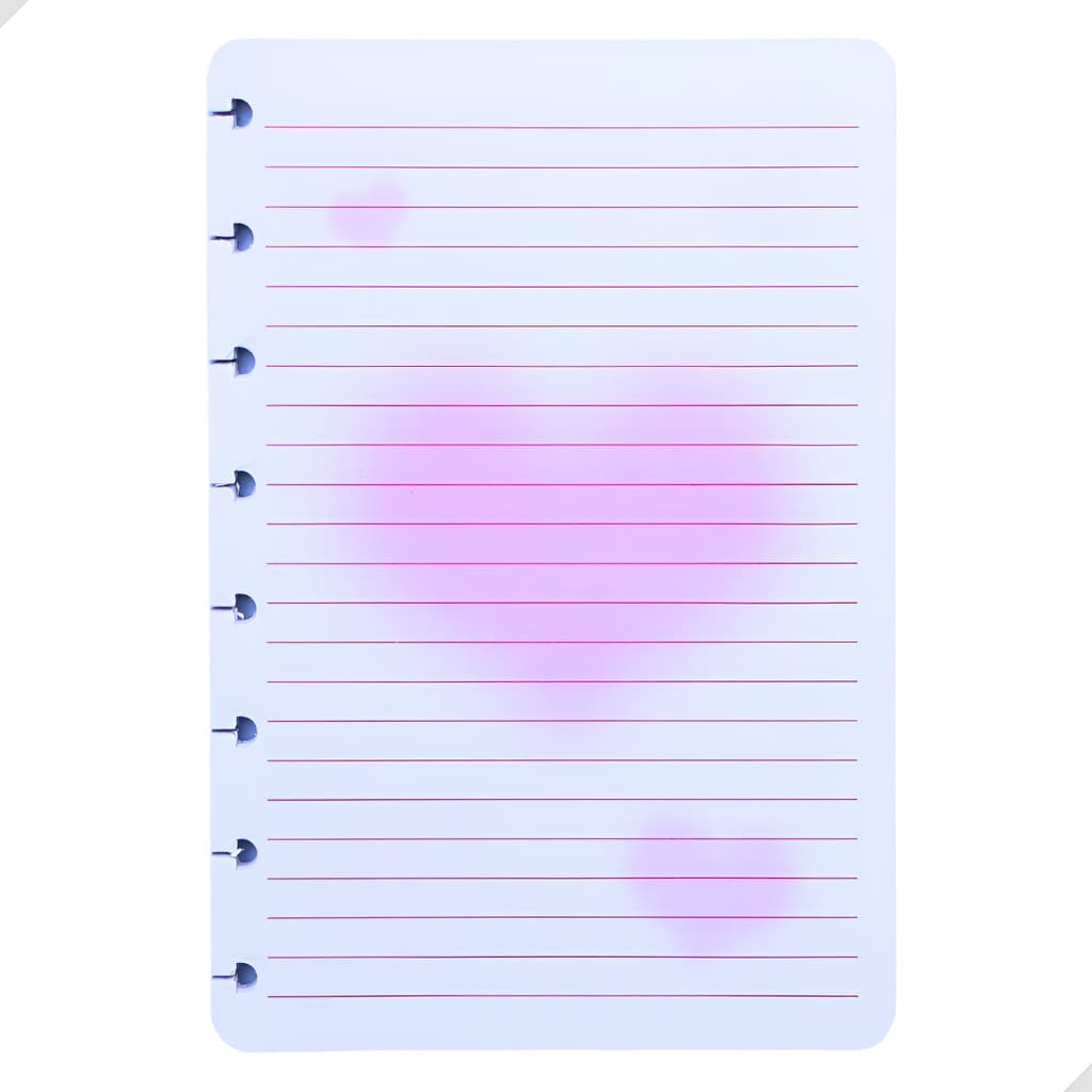 Miolo Refil Caderno Inteligente 8 Discos 80 Fls A5 Pautada Kobe