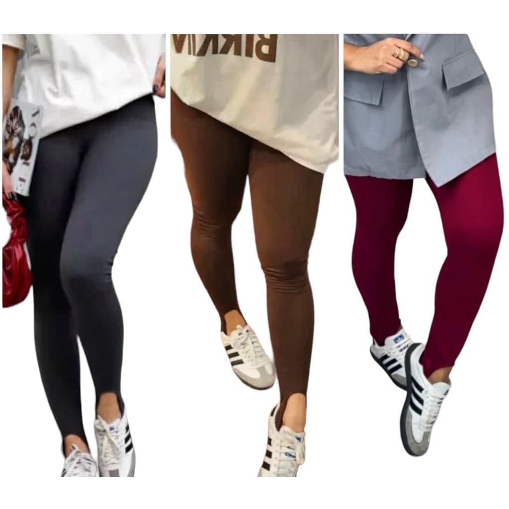 Calça legging pezinho feminina tecido suplex flanelado tendência moda fitness blogueira