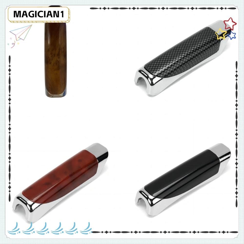 Punho Do Freio De Mão Carro Mágico , Protetor Plástico Da Dos Acessórios , Capa Protetora Universal Fibra De Carbono