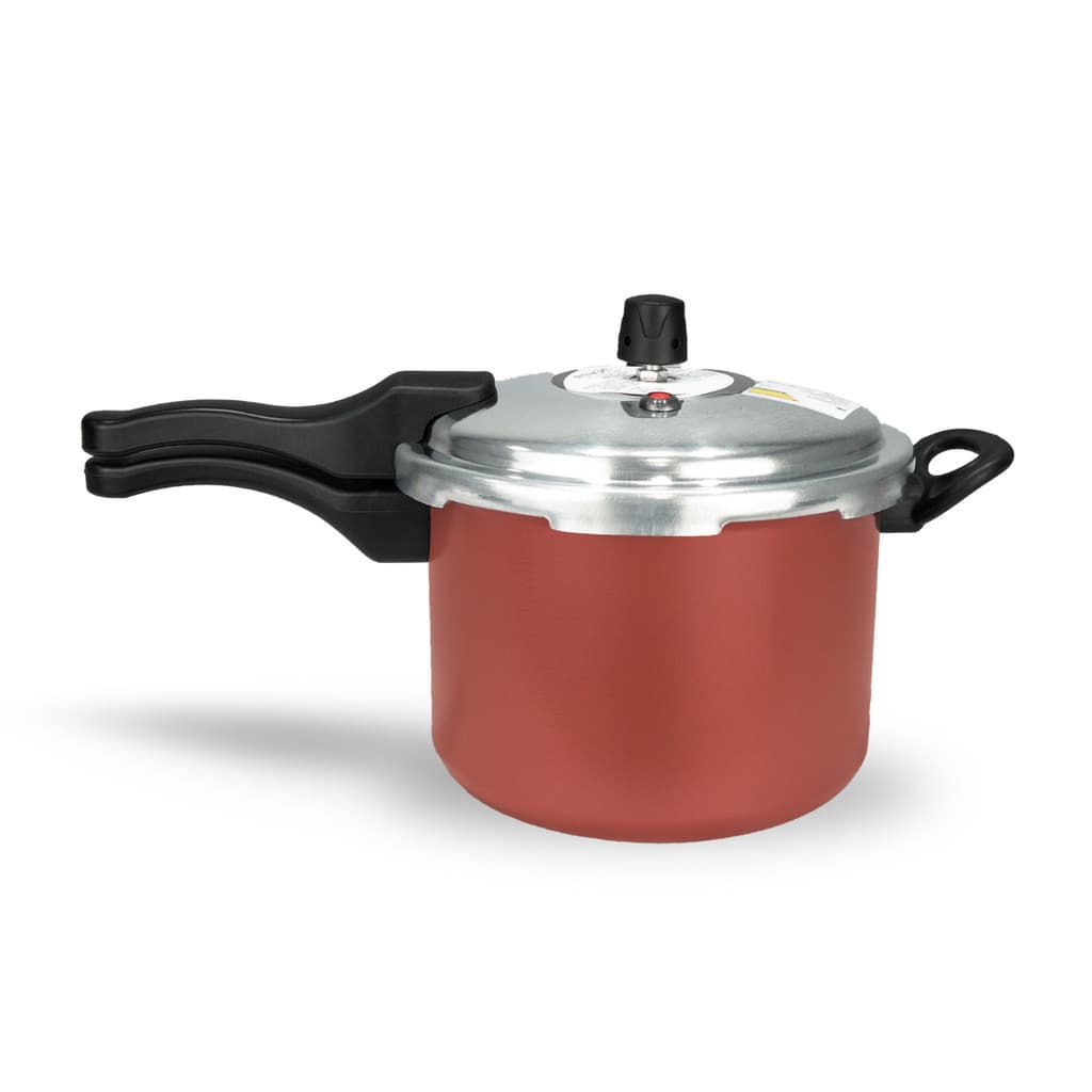 Panela De Pressão 4,5 Litros Antiaderente Teflon Com Tampa Externa Preta PROMOÇAO