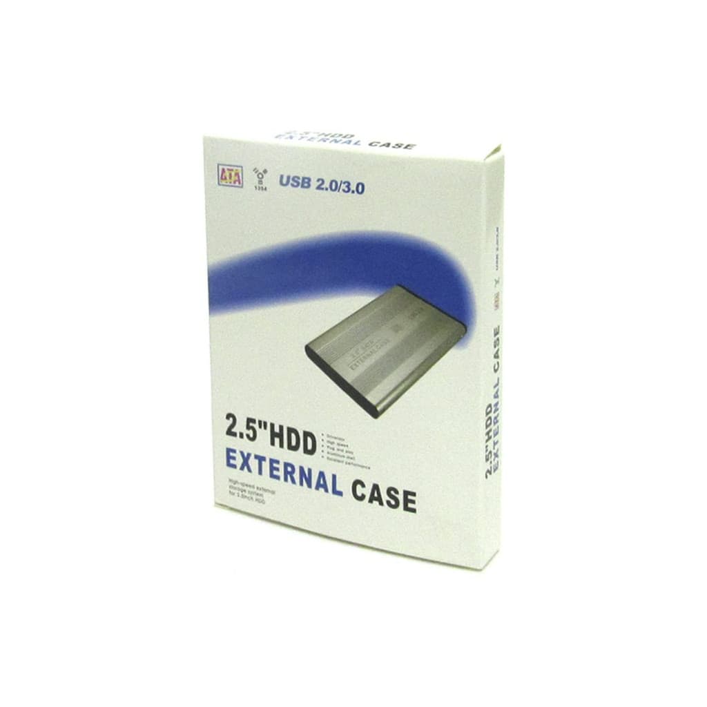CASE DE GAVETA 2.5''  USB 2.0/3.0 SATA PRATA