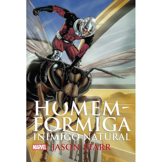HOMEM FORMIGA - INIMIGO NATURAL MARVEL Livros Bt