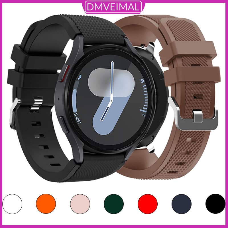 Pulseira De Silicone 22mm 20mm Para Relógio Smartwatch Samsung Watch/Huawei GT 6 5 Pro/Amazfit/Garmin/Xiaomi/Redmi Watch