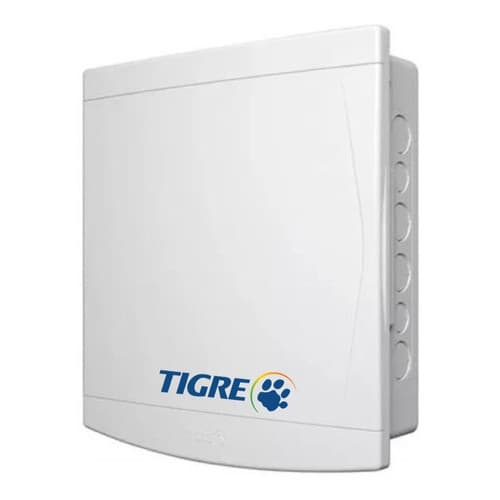 Quadro Distribuição Embutir 18/24 Disjuntores Branco Tigre