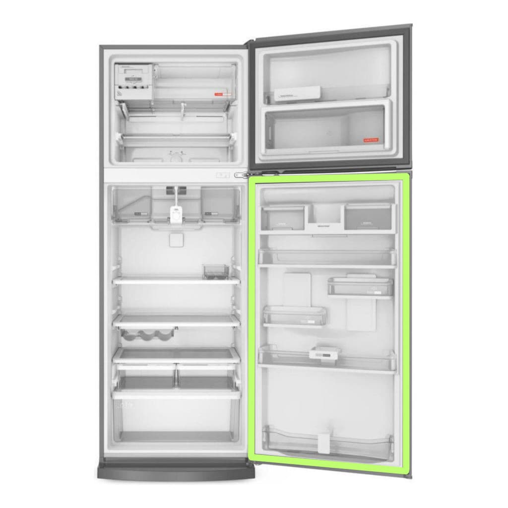 Borracha Para Geladeira Electrolux DW50 DWX50 DFN50 DC50 DC50X 68x125 Aba