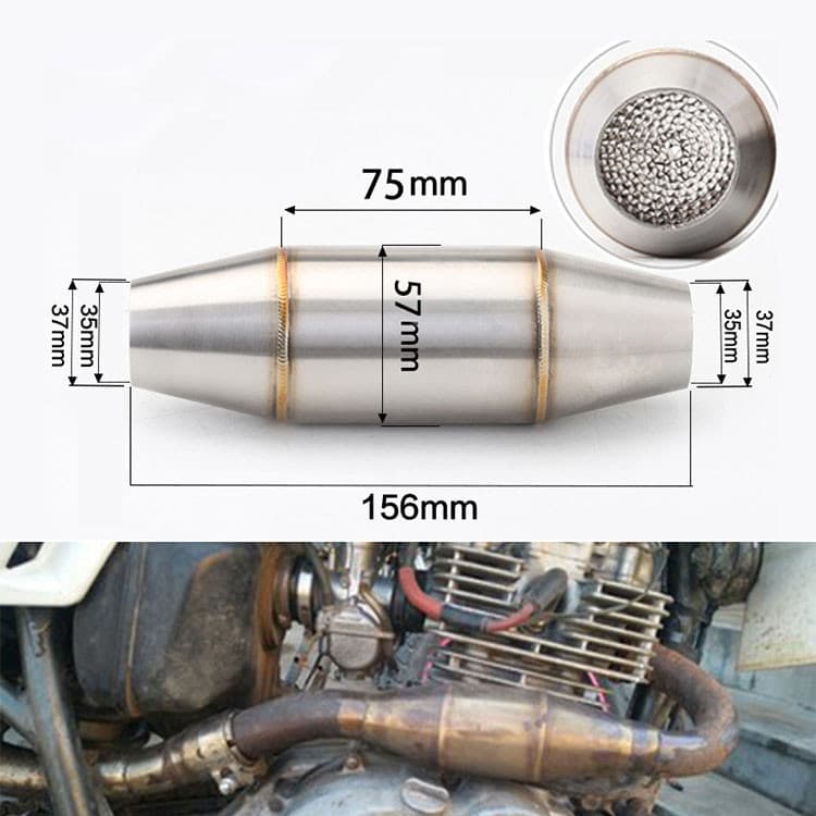 Tubo De Escape Universal Para Motocicleta , Silenciador , Pressão Traseira , DB , Redutor De Ruído