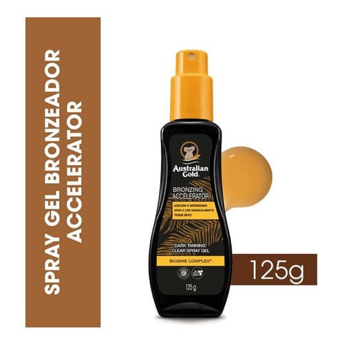 BRONZEADOR ACELERADOR AUSTRALIAN GOLD BIOZINE COMPLEX 125 G