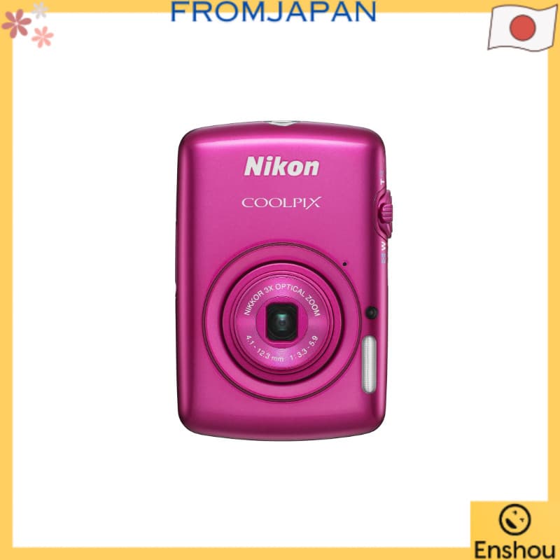 [USED]Do Japão [Usado] Câmera Digital Nikon COOLPIX S01 Corpo Ultra Compacto Tela Sensível ao Toque Rosa S01PK