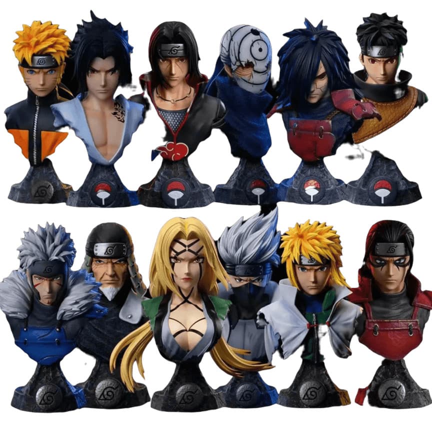 Naruto Busto - Itachi Kakashi Tsunade Sasuke Minato Madara