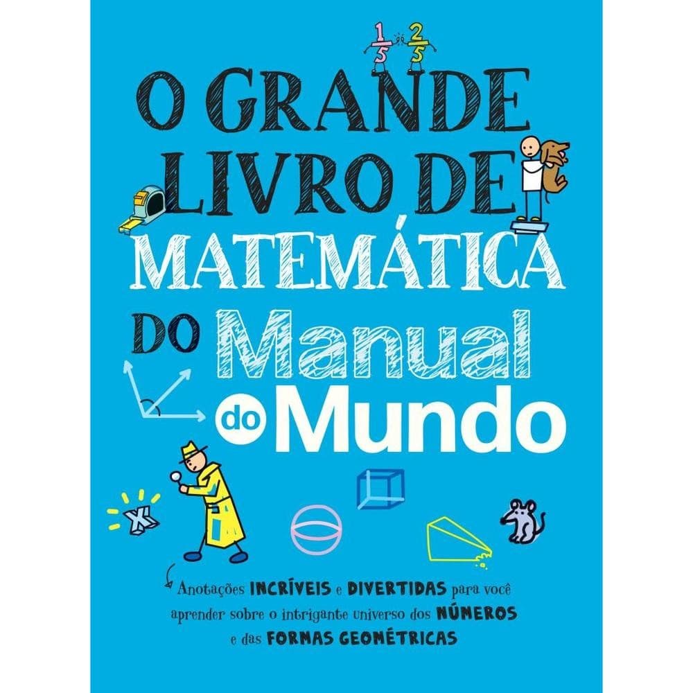 O grande livro de matemática do Manual do MundoLivros LD+MS