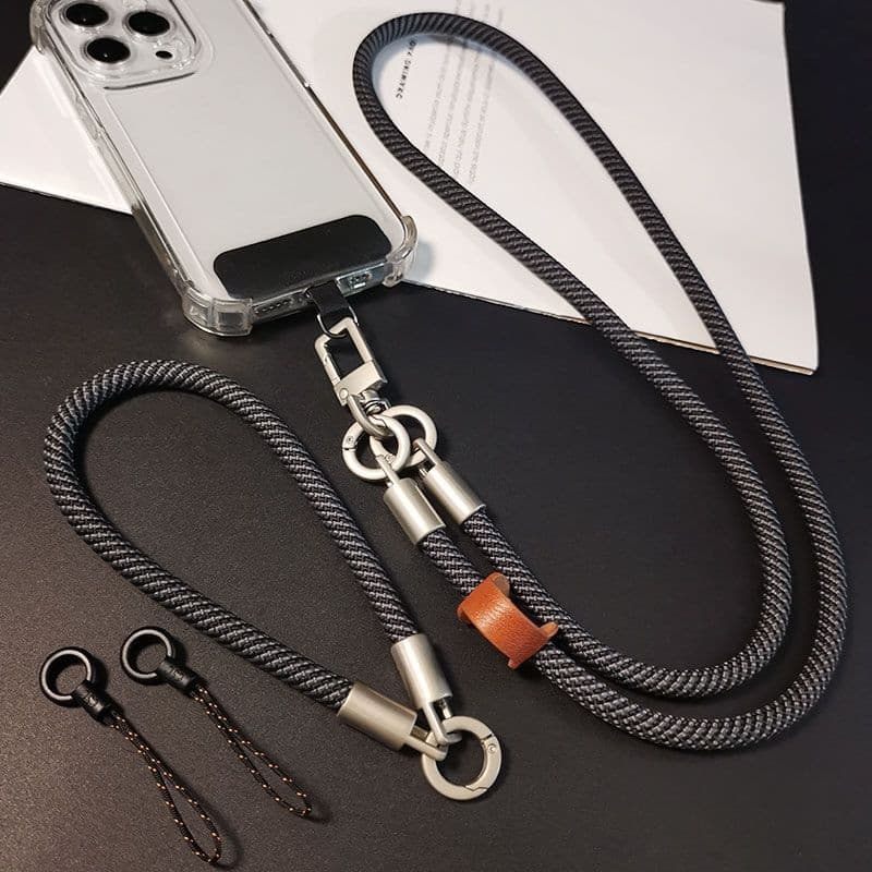 Cordão removível para celular da série Mountain de alta qualidade atualizado, alça longa para pendurar no pescoço, pode 