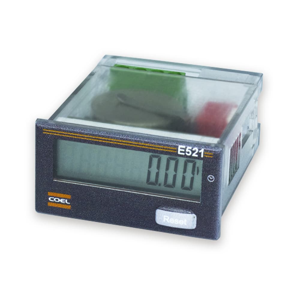 Contador Totalizador Digital E521 Impulso Horas Coel