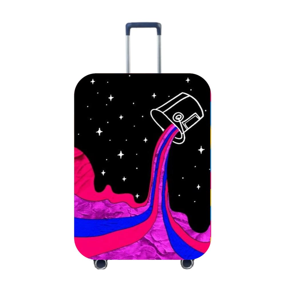 Capa de Mala Personalizada para mala P M G - tema LGBT viagem com estilo e orgulho