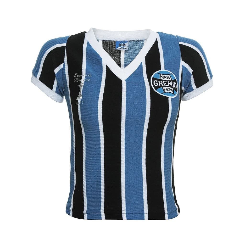 Camisa Retrô Grêmio 1983 Infantil Unissex Oficial