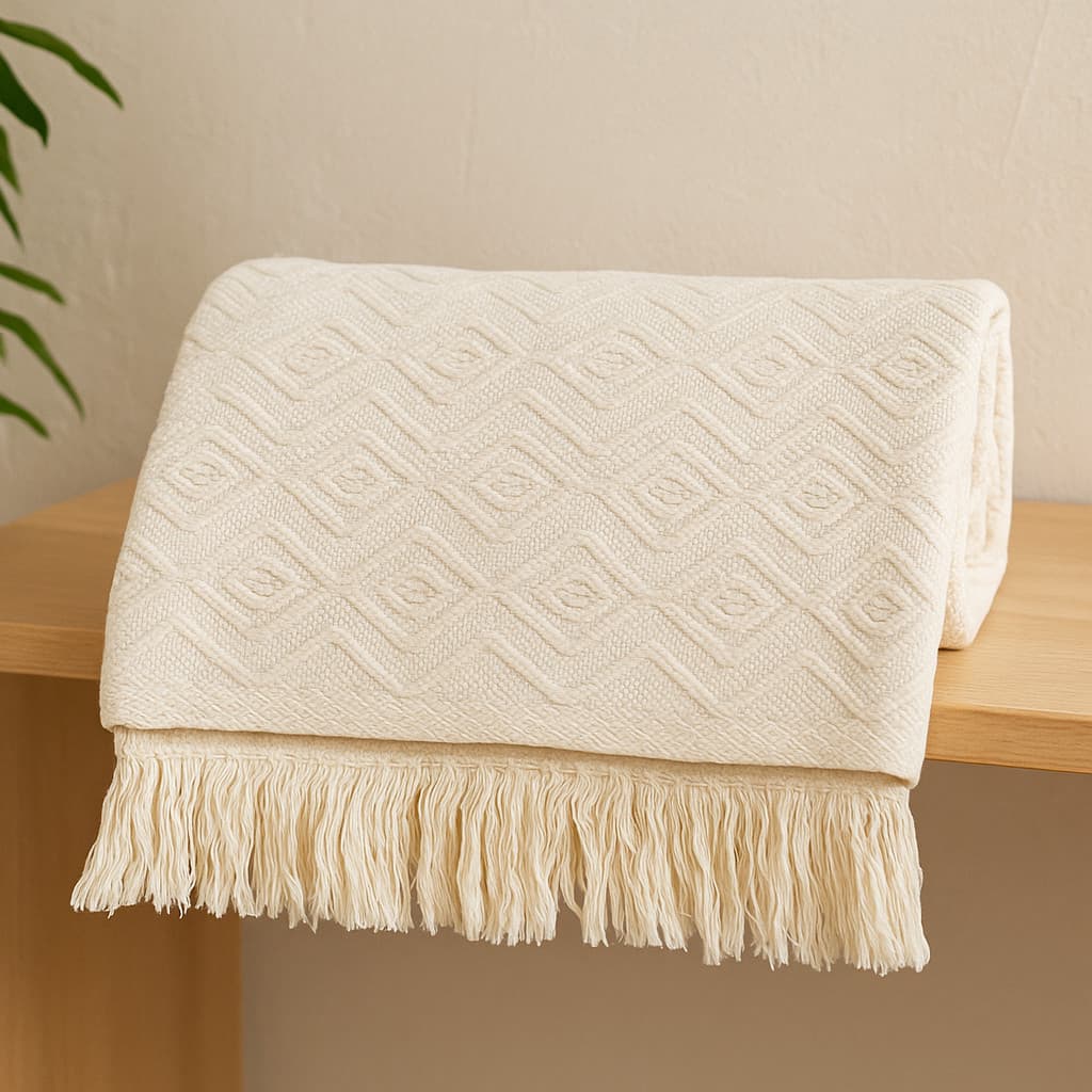 Manta Para Sofá Gigante Luxo King 3,00x1,80M Premium De Algodão Capa ao Decorativa Protetora