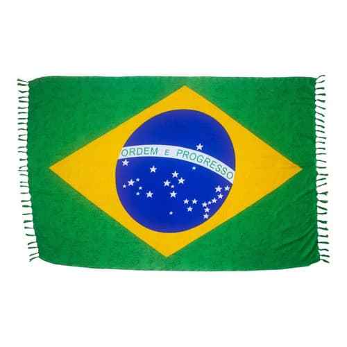 Canga de Praia Bandeira do Brasil Oficial