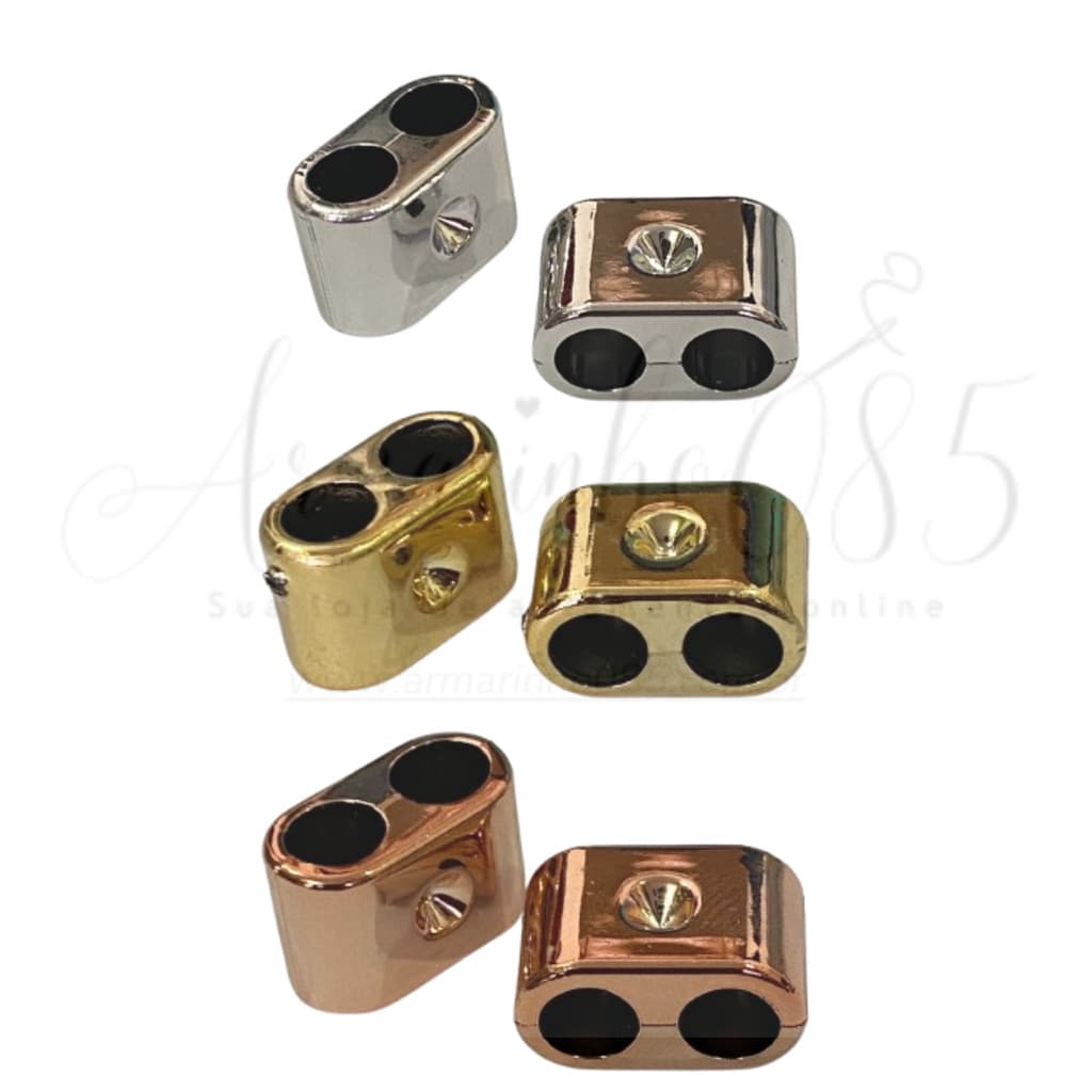 Passador Sandalia Tubinho Duplo C/10 Unidades Calçados - Escolha a cor