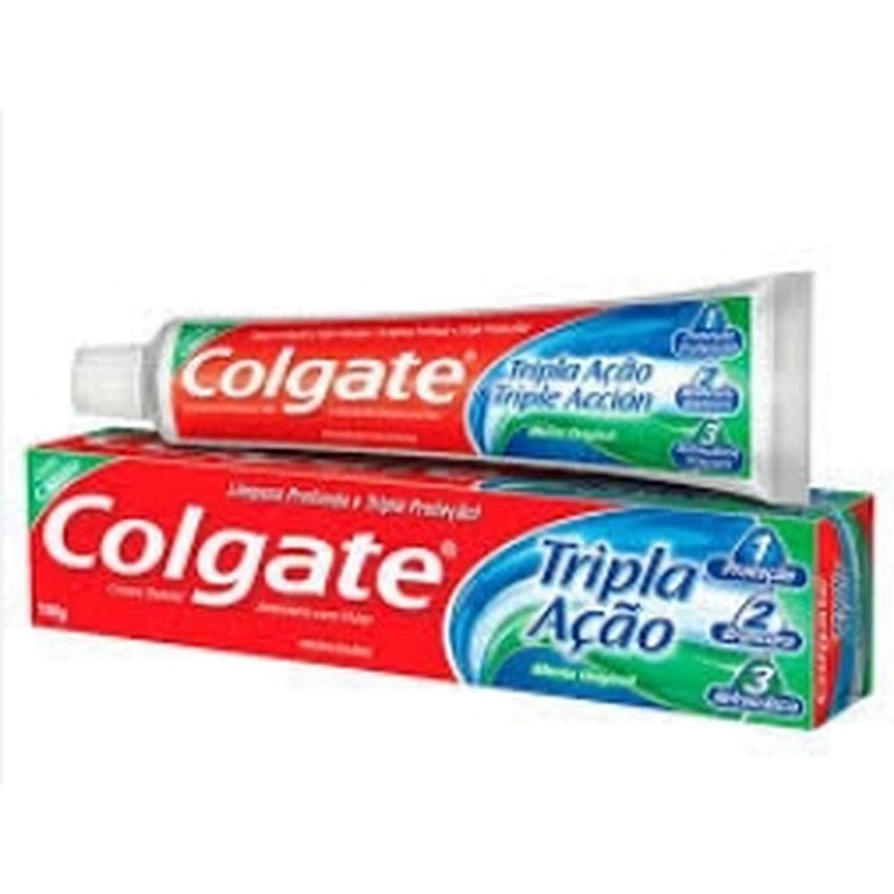 Creme Dental Colgate Tripla Acao Menta Com 180g