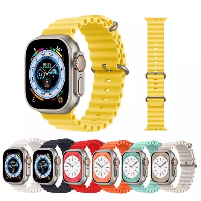 Lua cheia Pulseiras Oceano para smart watch Apple Watch Série 6 7 8 9 10 38/40/41/42/44/45/46/49mm