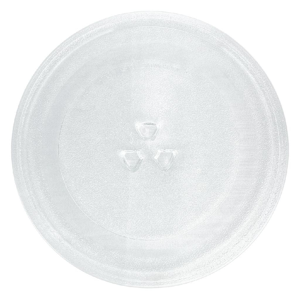 Prato Para Forno Microondas De Vidro 24cm