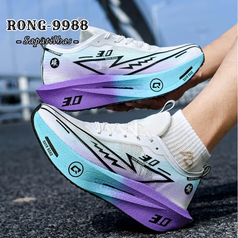 Tênis De Corrida Masculino E Meninas Profissional Ultraleve 34-44