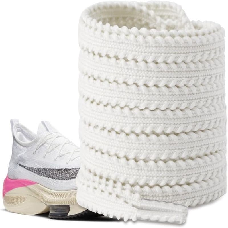 1 Par De Cadarços Planos Para Tênis , Atléticos De Substituição Treinadores , Homens E Mulheres , Acessórios De Sapatos 