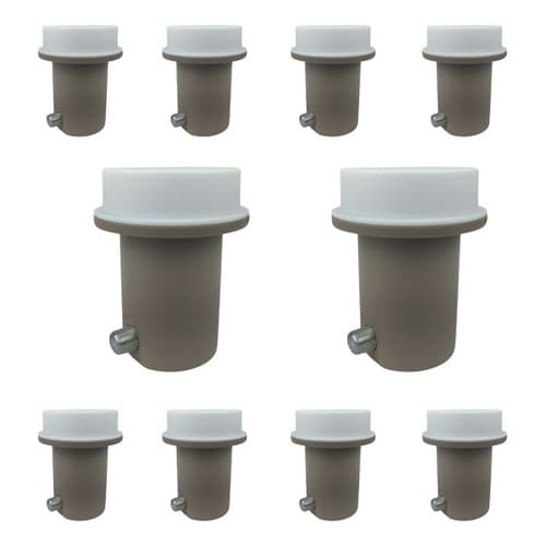 Kit 10 Lnb Simples Banda Ku Universal Lnbf 1 Saída Full Hd