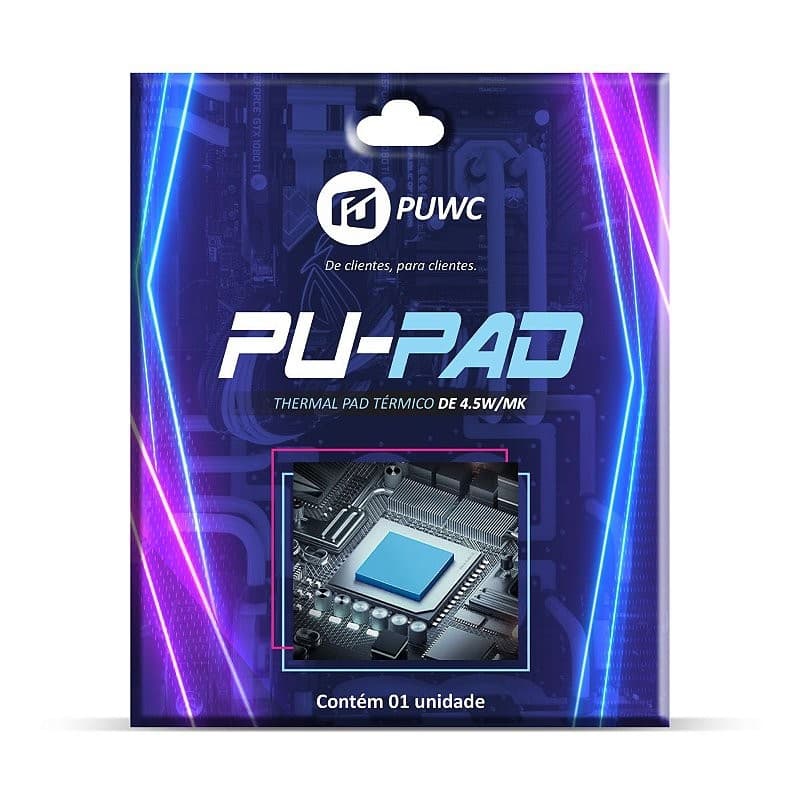 Thermal Pad 0.5mm CPU, GPU, PS5, PS4 Cortado - 4.5w/mk PU-PAD