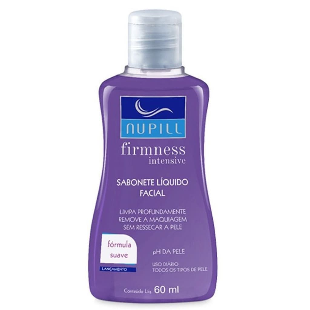 Sabonete Líquido Facial Fórmula Suave 60ml Nupill