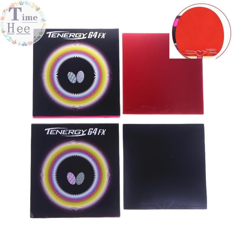 TimeHee 1Pc Tênis De Mesa Borracha Ping Pong Para Ataque Rápido Raquete Filme Substituição Acessórios Peças BR