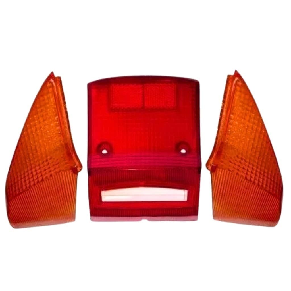 Kit Lente Lanterna e Lente Pisca Traseira  c100 dream