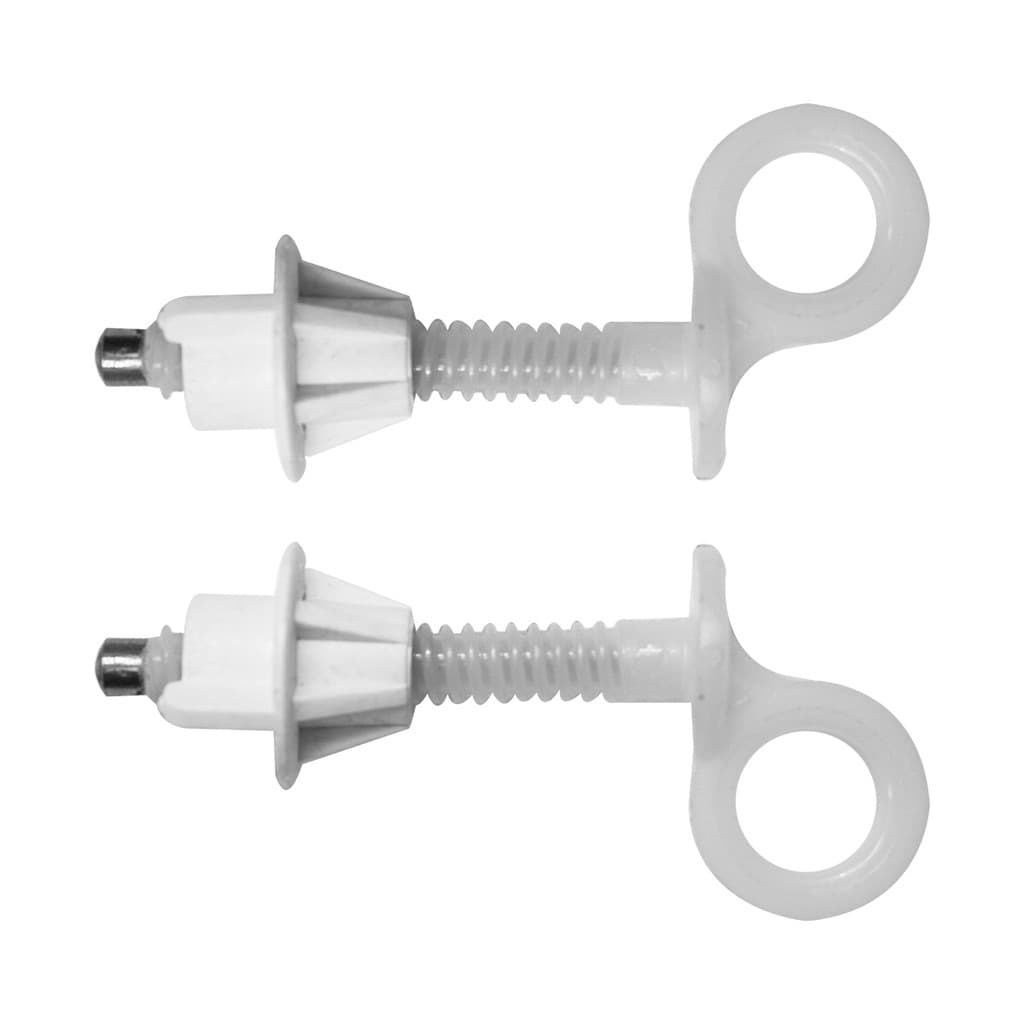 Par de Parafusos com Reforço Metálico para Assento Elevado Mebuki