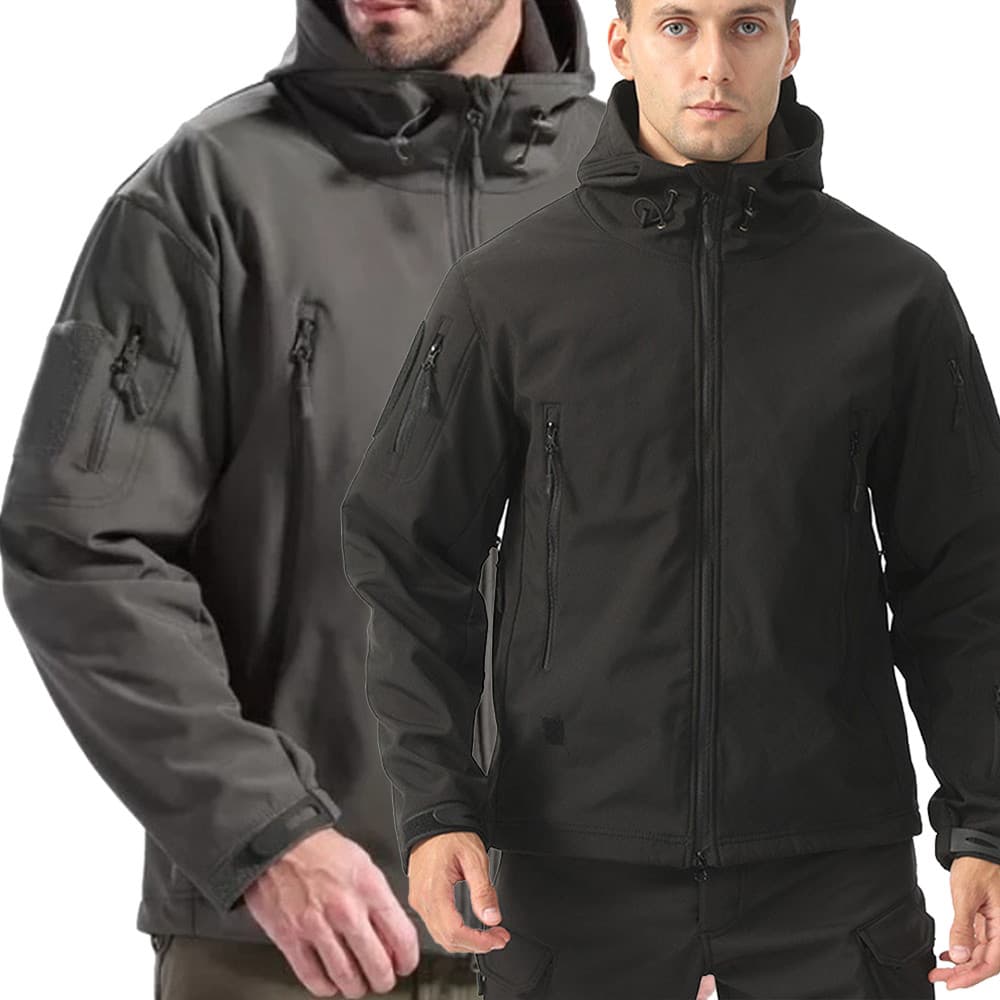 Jaqueta Tática Masculina Para Atividades Ao Ar Livre, Jaqueta Quente À Prova D'água