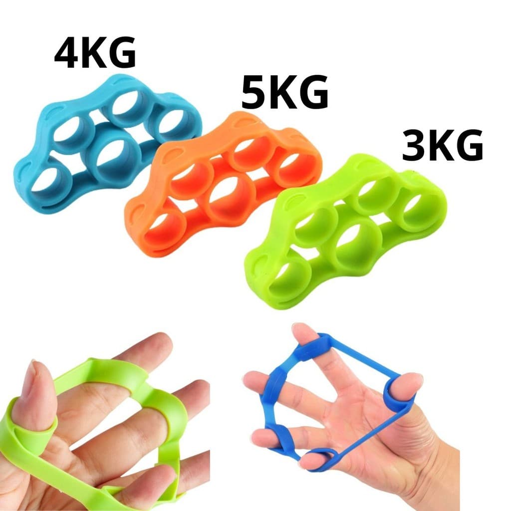 Aparelho Anel Exercício Fortalecedor Dedos Da Mão Fitness Fisioterapia
