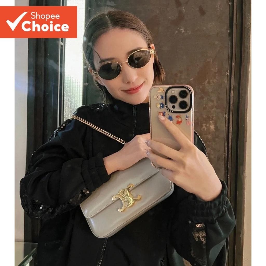 Óculos De Sol Retrô Punk Feminino Oval Rock Tons Masculino Arco Do Triunfo