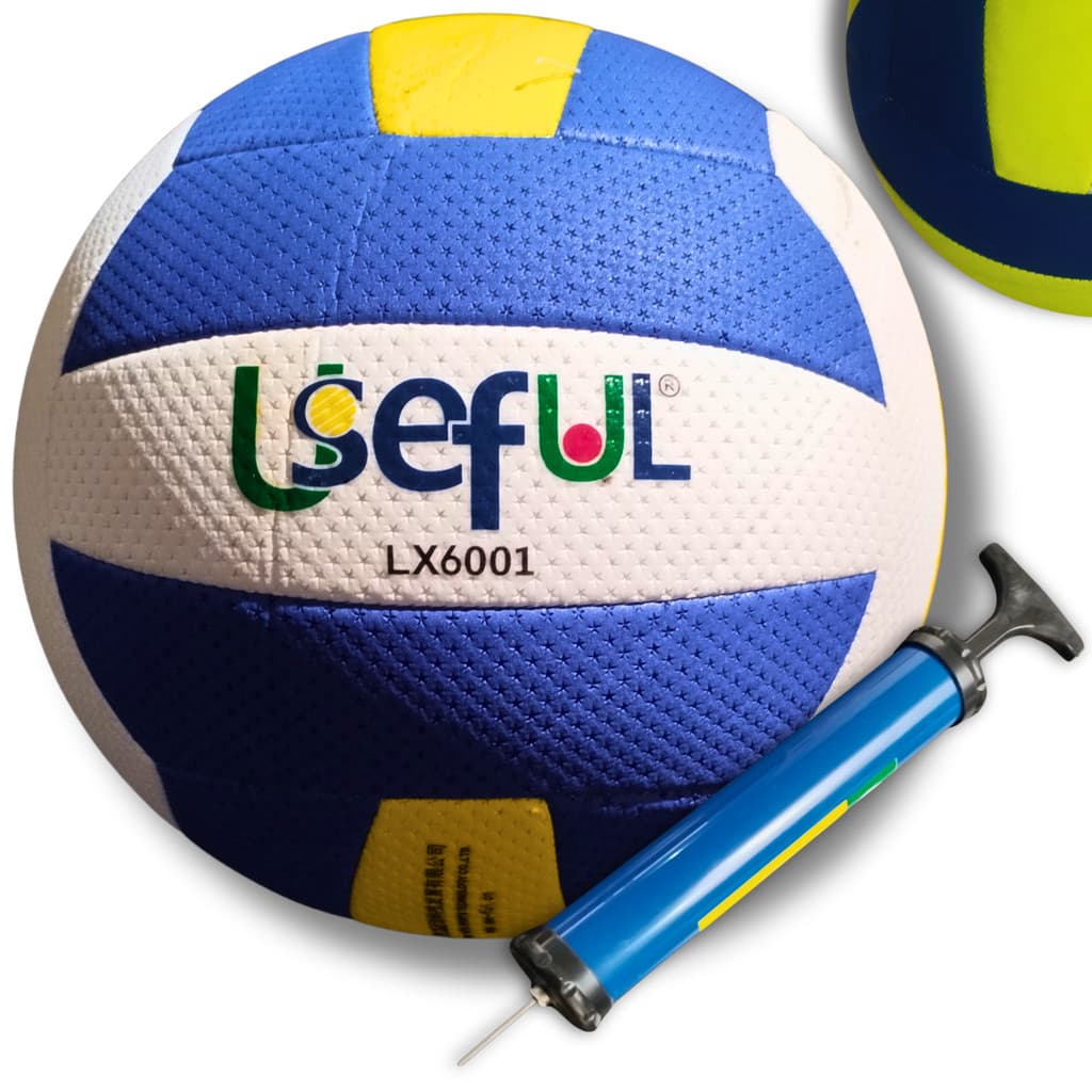 Bola De Volei Chinesa Areia Quadra Esporte Sortida Lx6001 Pro C/Bomba