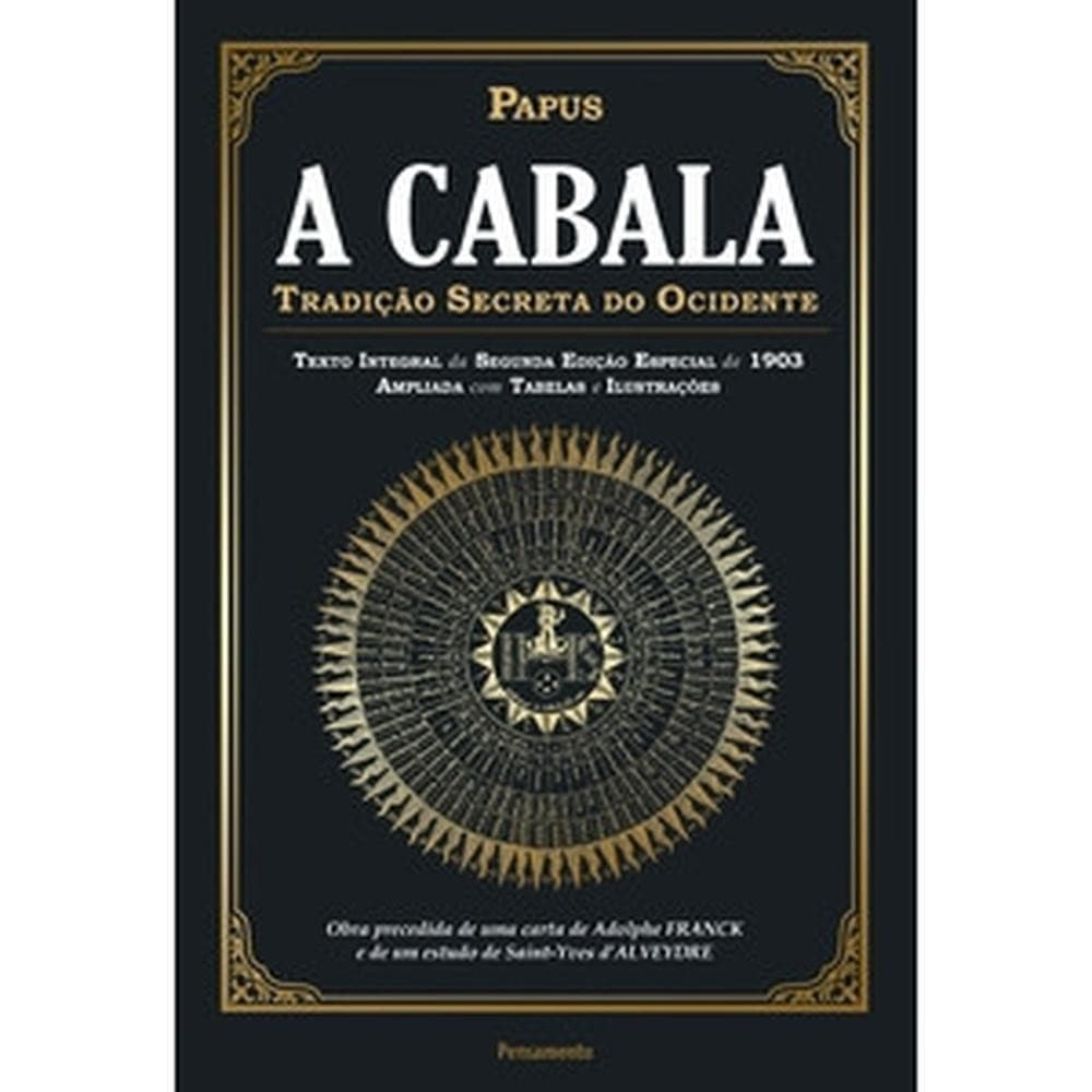 Livro A cabala - Livros Contagem por PAPUS Ed GRUPO PENSAMENTO