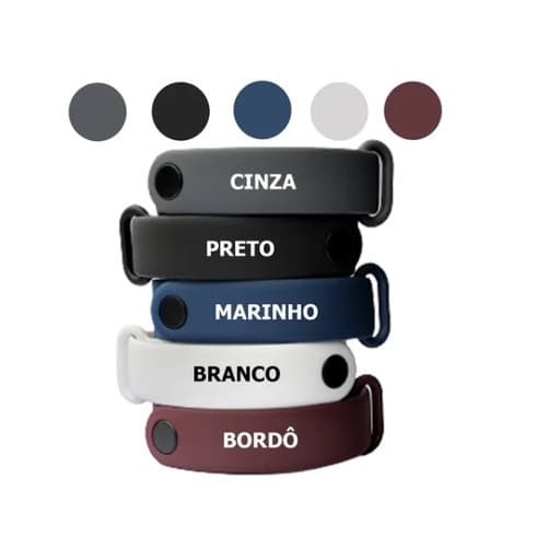 Kit 5 pulseira fivelas para relógio mi band 3 / 4 / 5 / 6 / 7 / 8 [SELECIONE A COR - ENVIO IMEDIATO]