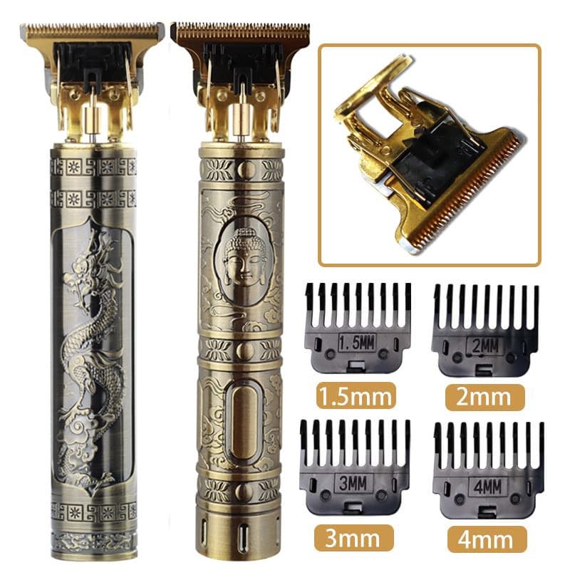 Maquina de Barbear cortar cabelo Aparador Profissional barbeador acabamento Sem Fio Portátil