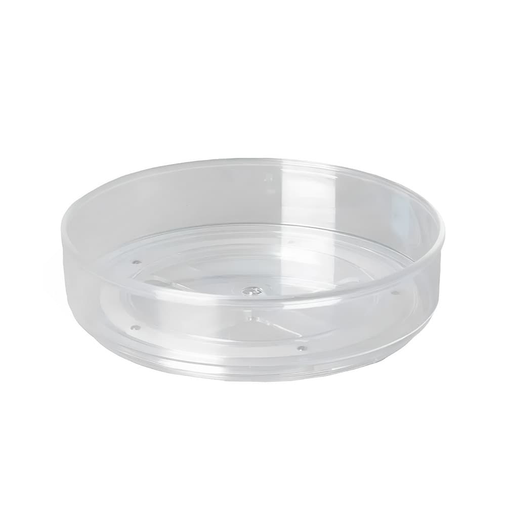 Organizador Redondo Diamond Elegance Giratório Paramount em Acrilico Transparente 18x4cm