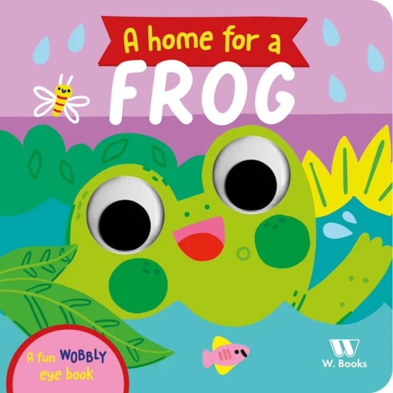 Livro Cartonado A Home For a Frog - em inglês - W. Books