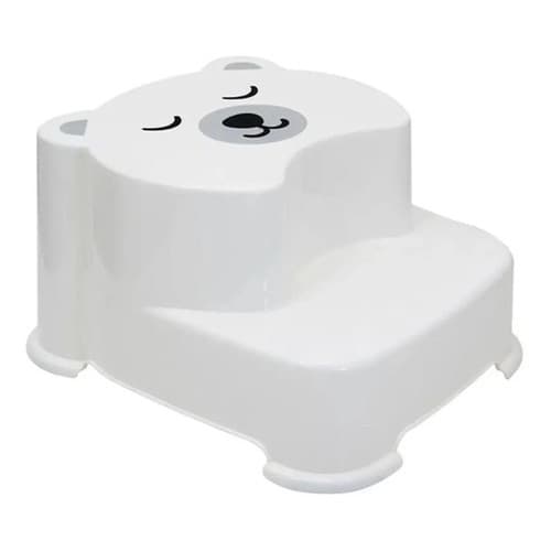 Banquinho Degrau Infantil Para Banheiro Escada Ursinho Buba