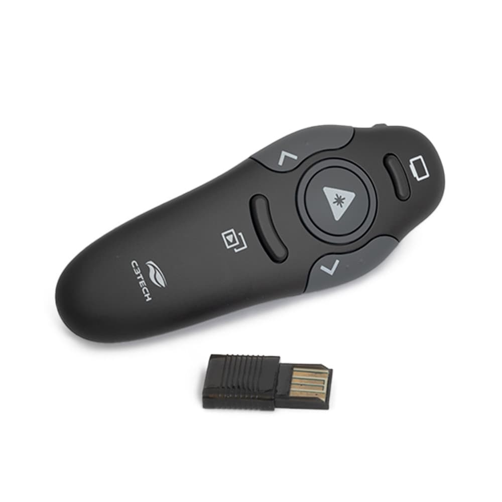 Apresentador Sem fio Wireless Presenter AP400 Laser Point C3TECH