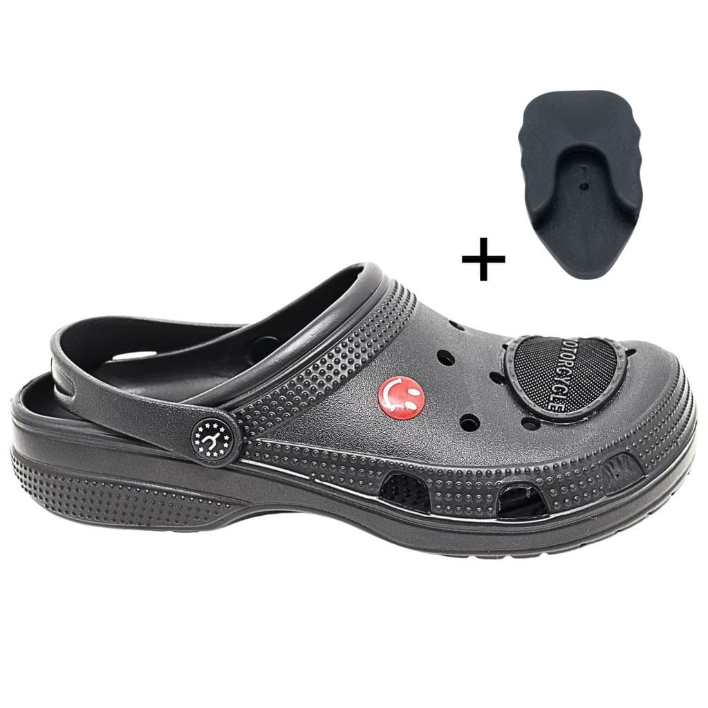 Kit Babuche Yvate EVA Masculino Proteção Para Troca De Marcha e Protetor de Cavalete Não Risca Piso