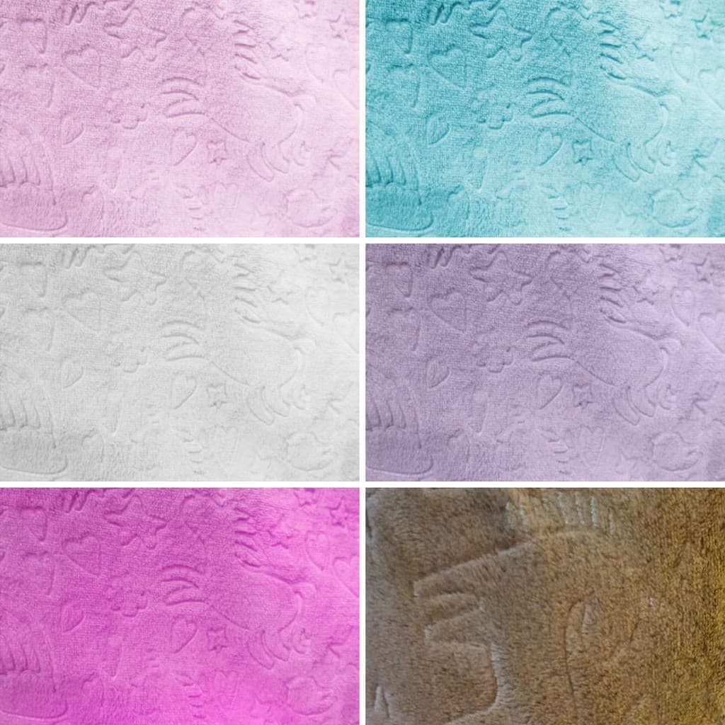 Tecido Pelúcia Tec Fleece Pequeno Poney (50Cm X 1,50Mt)