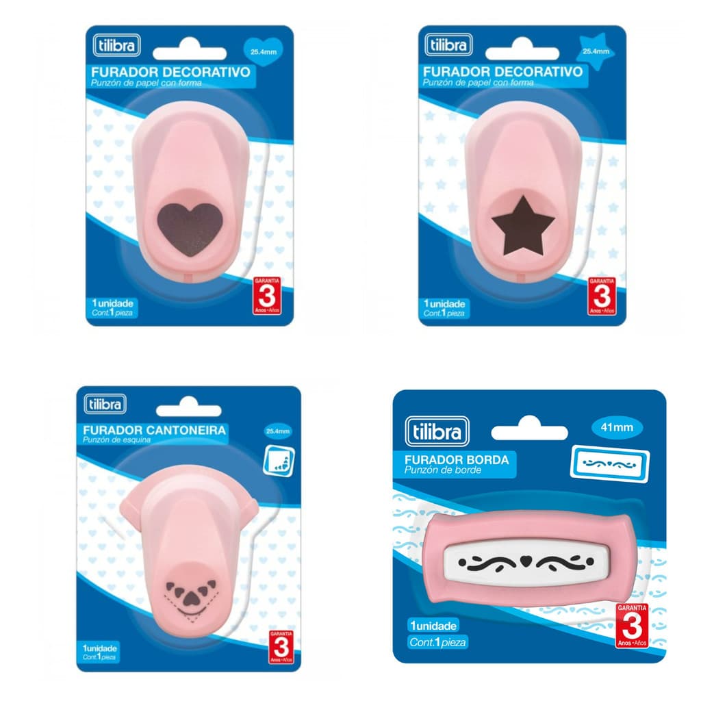 Furador decorativo - tilibra
