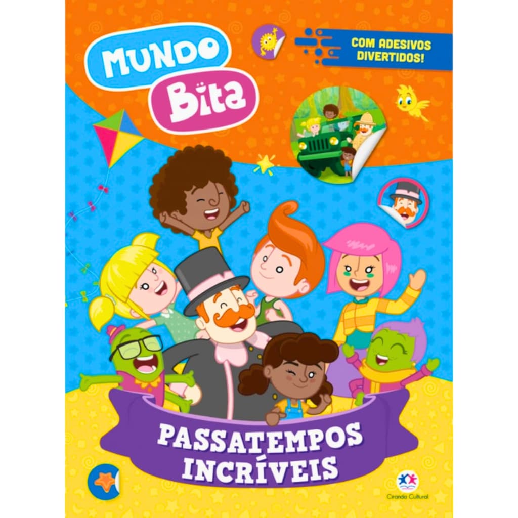 Passatempos Incriveis com Adesivos | Mundo Bita