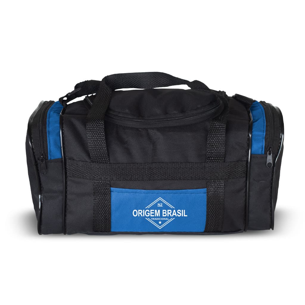 Bolsa de Viagem N°2 Pequena Academia Trabalho Lona Origem Brasil