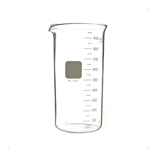   Bequer Forma Alta 1000ml (vidro Alta Resistencia)